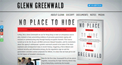 Desktop Screenshot of glenngreenwald.net