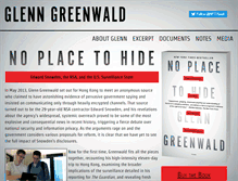 Tablet Screenshot of glenngreenwald.net